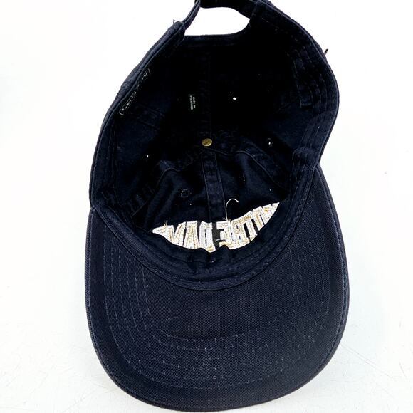 Notre Dame Fighting Irish Legacy Navy Embroidered Canvas Adjustable Cap Hat OS - Picture 7 of 7